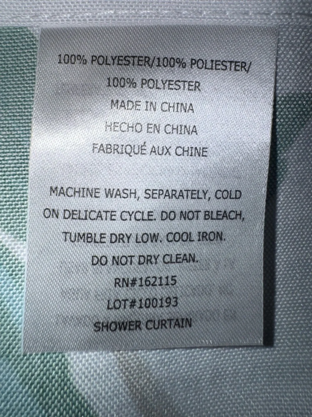 Nordstrom Floral Ivory Blue Peacock Rifle Paper Co Shower Curtain 70